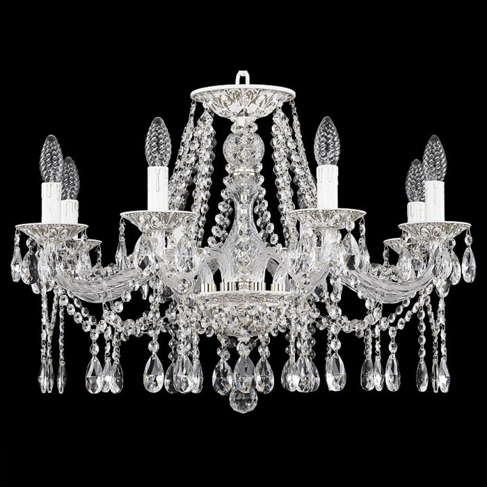 Подвесная люстра Bohemia Ivele Crystal AL1613 AL16313/8/240 WMG - фото 3241909