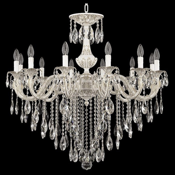 Подвесная люстра Bohemia Ivele Crystal AL7901 AL79101/12/300 B WMG - фото 3242437