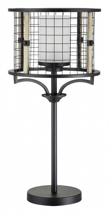 Настольная лампа декоративная Indigo Castello 10014/1T Black - фото 3331373