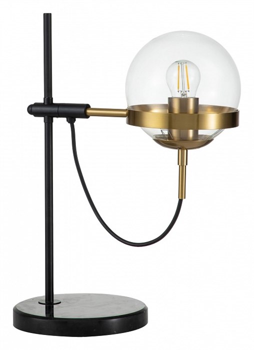 Настольная лампа декоративная Indigo Faccetta 13005/1T Bronze - фото 3332022