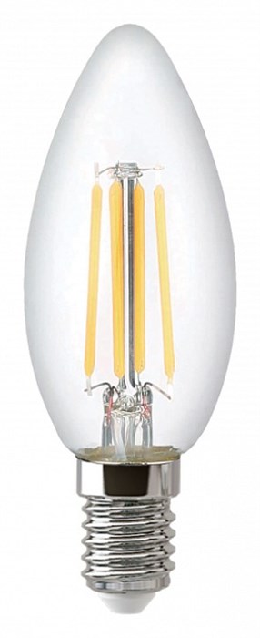 Лампа светодиодная Thomson Filament Candle E14 9Вт 2700K TH-B2069 - фото 3345871
