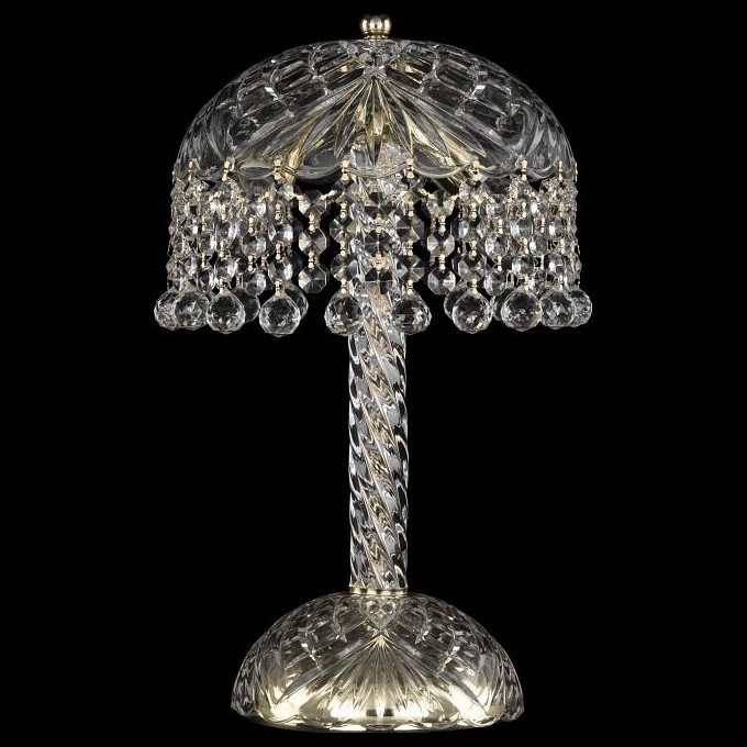 Настольная лампа декоративная Bohemia Ivele Crystal 1478 14781L4/22 G Balls - фото 3390034