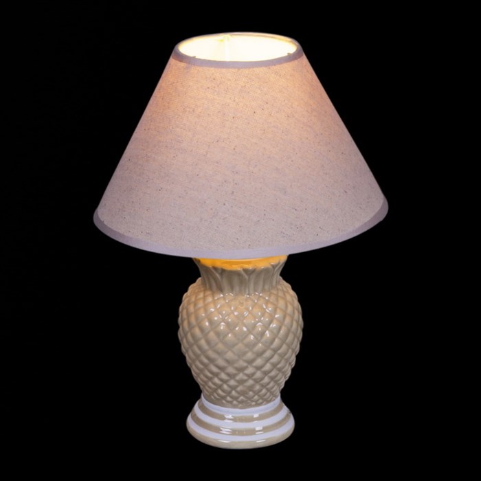 Настольная лампа с абажуром Reluce E14 00131-0.7-01 - фото 3423415