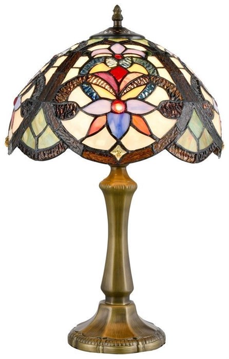 Настольная лампа Velante Тиффани 826-804-01 - фото 3426845