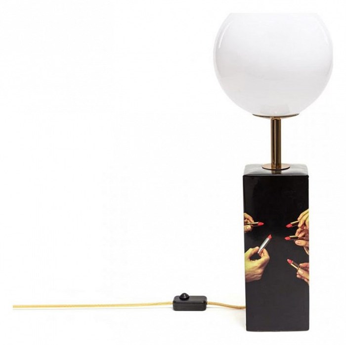 Настольная лампа декоративная Seletti Toiletpaper Lamp 15253 - фото 3472403