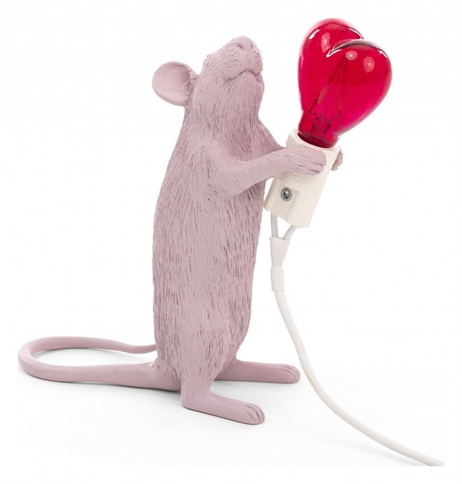 Зверь световой Seletti Mouse Lamp 15220SV - фото 3472500