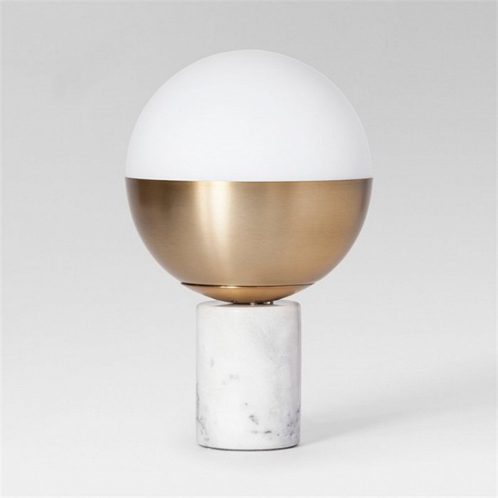 Настольная лампа декоративная Imperiumloft Geneva Globe Marble 43.402 - фото 3483052