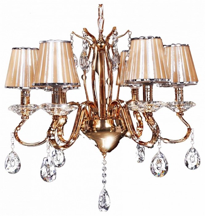 Подвесная люстра LUMINA DECO Finezzia LDP 9267-6 GD - фото 3551378