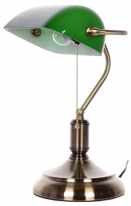 Настольная лампа декоративная LUMINA DECO Banker LDT 305 GR - фото 3551512