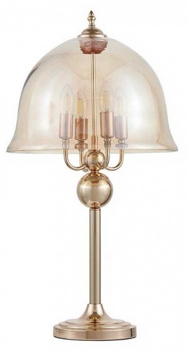 Настольная лампа декоративная LUMINA DECO Helmetti LDT 6821-4 GD - фото 3551659