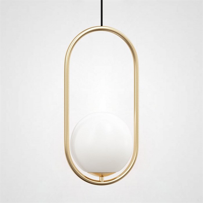 Подвесной светильник Imperiumloft Matthew Mccormick Hoop Gold Mila Pendant HOOP-B01 - фото 3656084