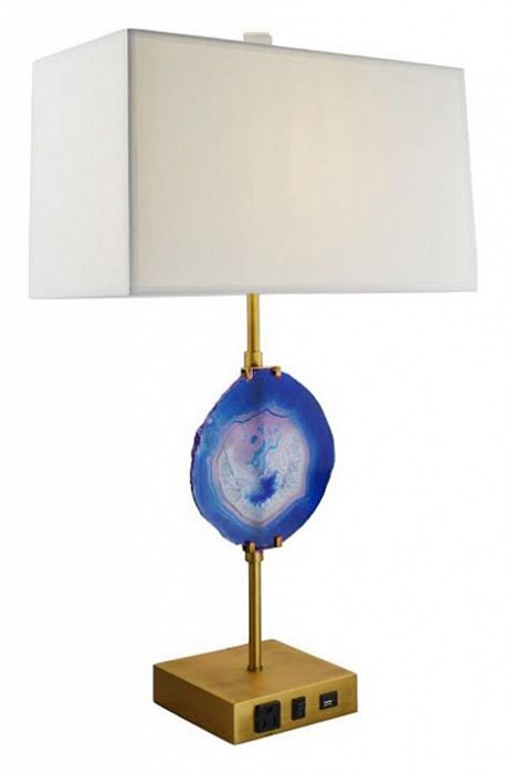 Настольная лампа декоративная Imperiumloft Blue Agate 43,324 - фото 3656675
