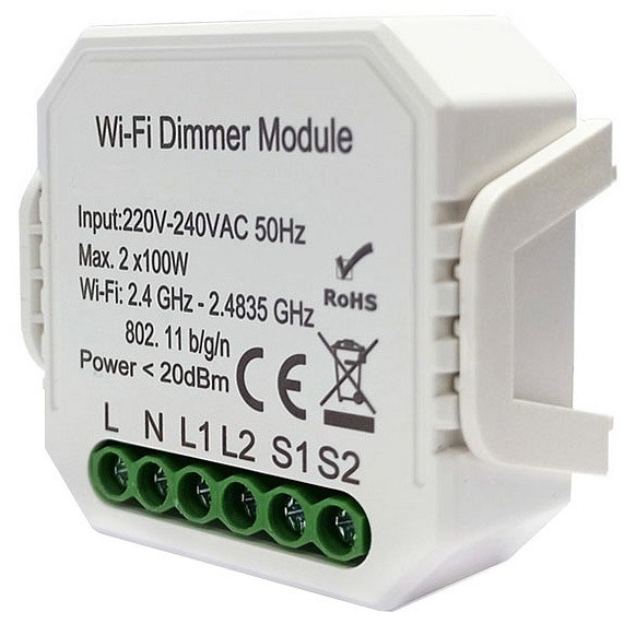 Контроллер-диммер Wi-Fi для смартфонов и планшетов Denkirs RL1000 RL1004-DM - фото 3911756