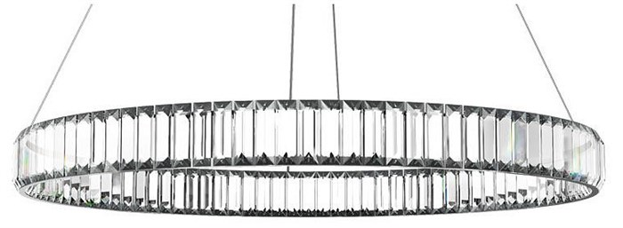 Подвесной светильник Loft it Crystal Ring 10135/800 Chrome - фото 4404302