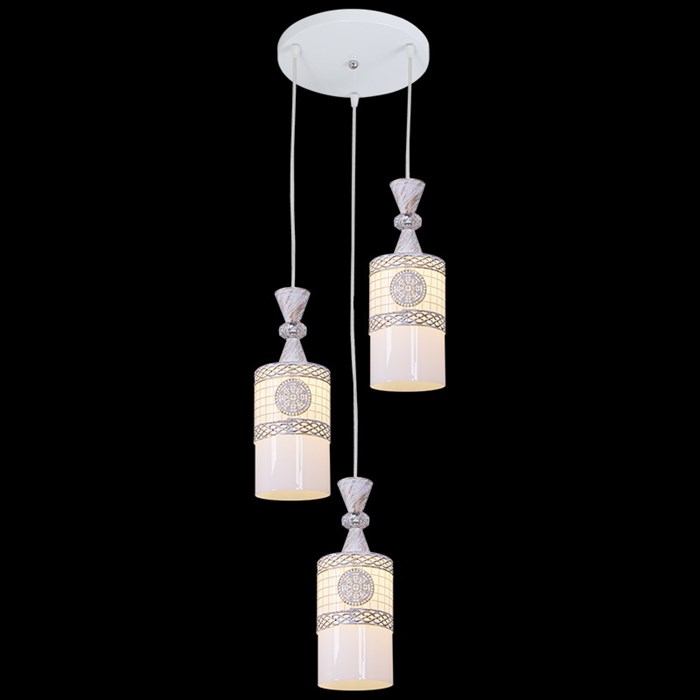 Подвесной светильник Reluce E27 03413-0.4-03 WH+WH - фото 4445651