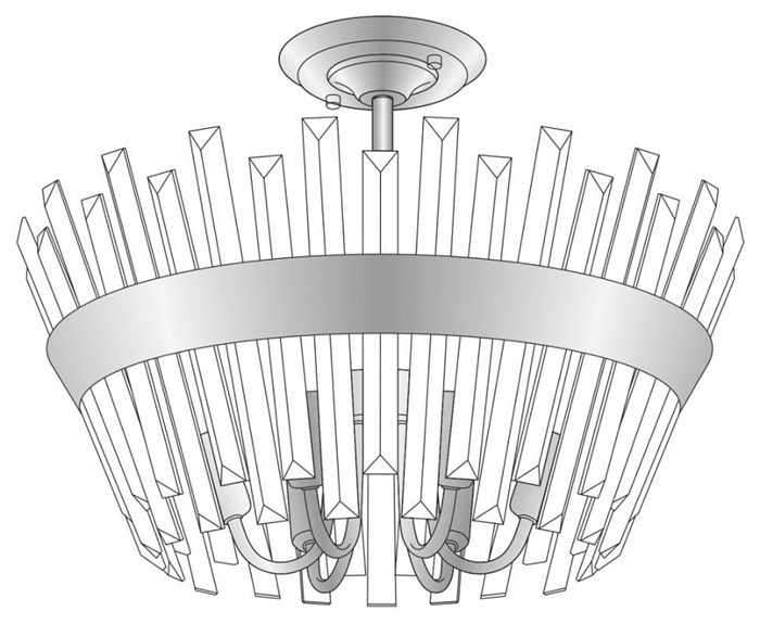 Светильник на штанге Citilux Вестерос CL307160 - фото 4515393