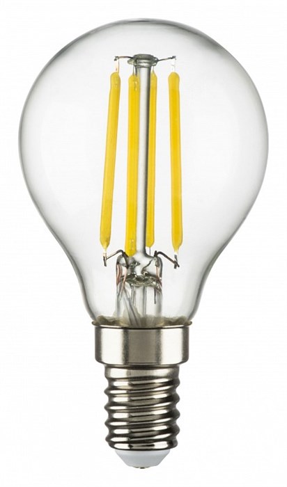 Лампа светодиодная Lightstar LED FILAMENT E14 6Вт 3000K 933802 - фото 4534503