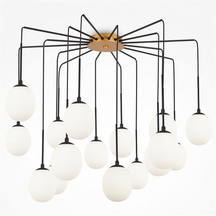 Потолочная люстра Maytoni Branch MOD176PL-16G - фото 4590779