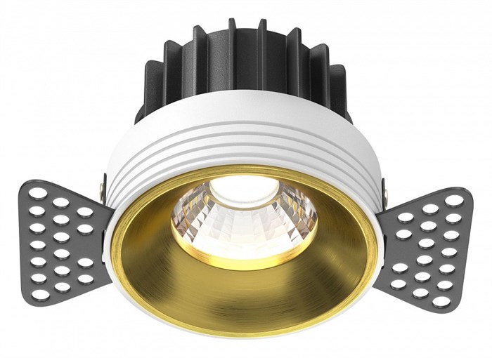 Встраиваемый светильник Maytoni Round DL058-12W4K-TRS-BS - фото 4596621