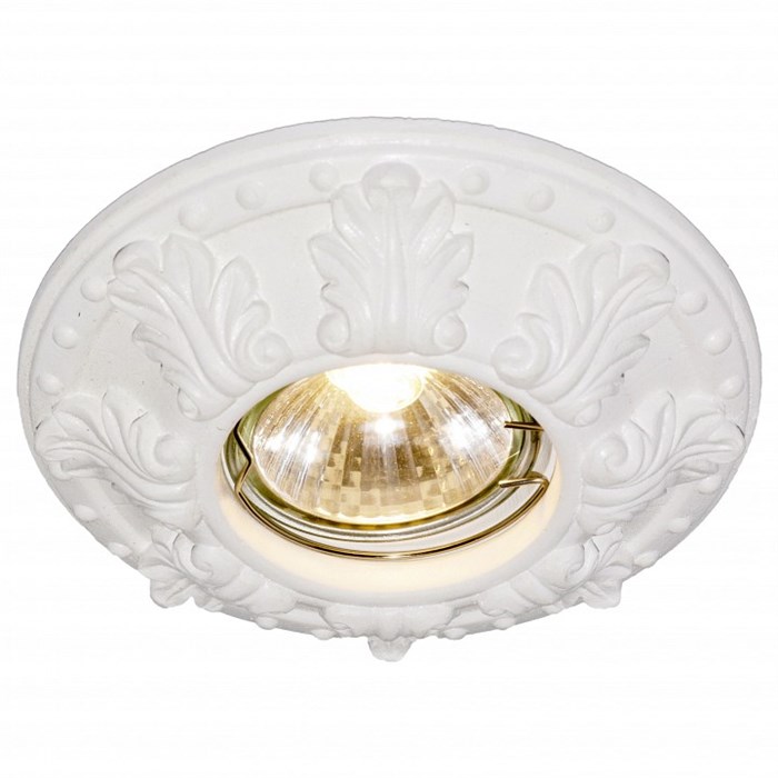 Встраиваемый светильник Arte Lamp Cratere A5071PL-1WH - фото 4607074