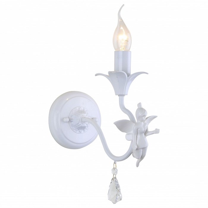 Бра Arte Lamp Angelina A5349AP-1WH - фото 4607092