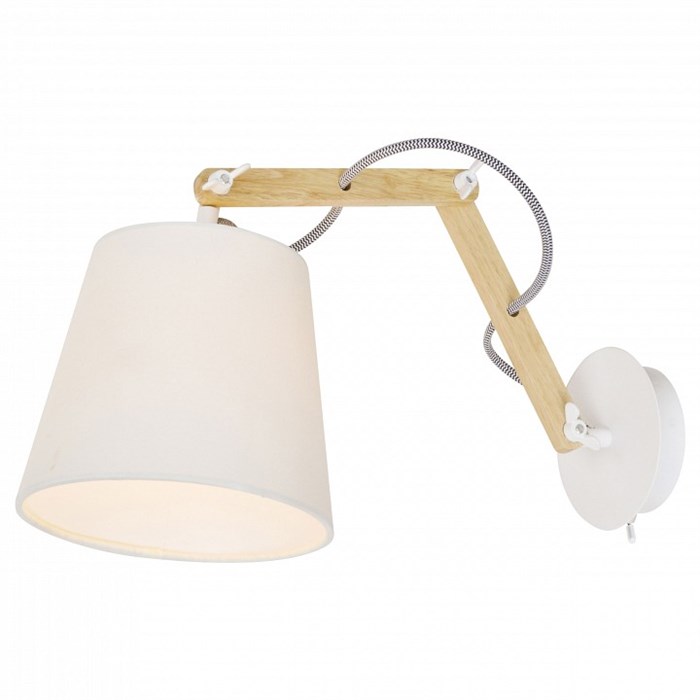 Бра Arte Lamp Pinocchio A5700AP-1WH - фото 4607113