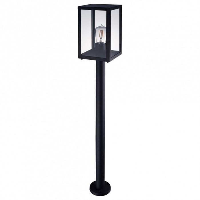 Наземный высокий светильник Arte Lamp Belfast A4569PA-1BK - фото 4607495