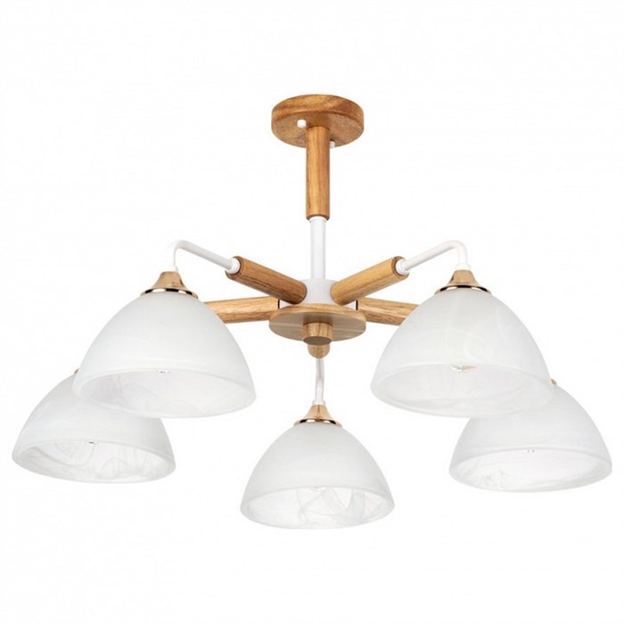 Люстра на штанге Arte Lamp Matthew A5032PL-5BR - фото 4607497