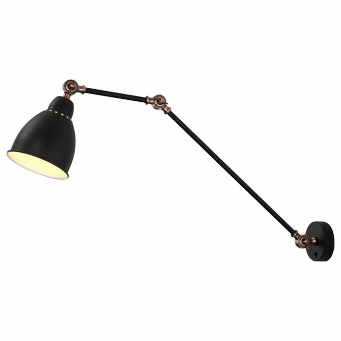 Бра Arte Lamp Braccio A2055AP-1BK - фото 4607911