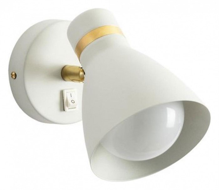 Бра Arte Lamp Fafnir A5047AP-1WH - фото 4609884