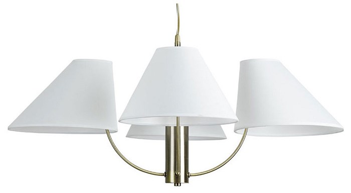 Подвесная люстра Arte Lamp Rondo A4086LM-4AB - фото 4610672