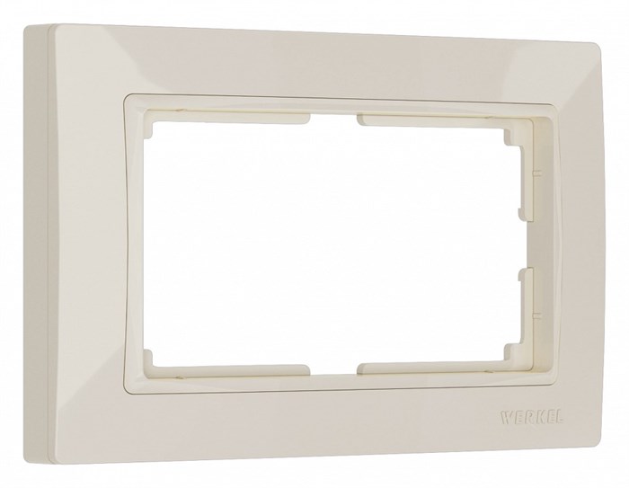Рамка для двойной розетки Werkel Snabb Basic (слоновая кость) W0082003 Snabb Basic (слоновая кость) - фото 4645266
