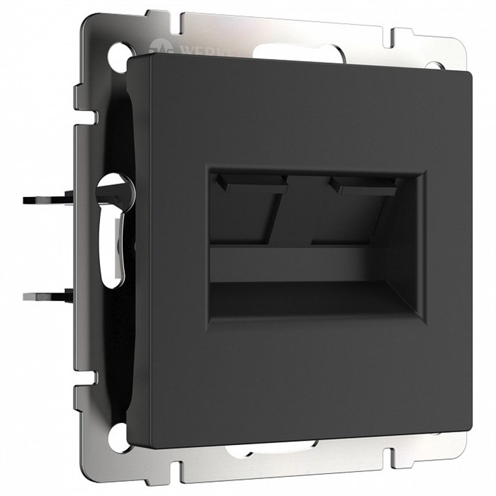 Розетка двойная Ethernet RJ-45 без рамки Werkel W118 W1182208 - фото 4645610