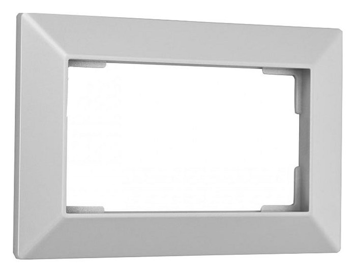 Рамка для двойной розетки Arte Milano am-503.03 503.03-double.silver - фото 4687363