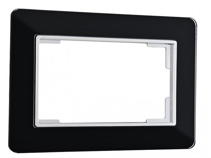 Рамка для двойной розетки Arte Milano am-503.14 503.14-double.black - фото 4687500