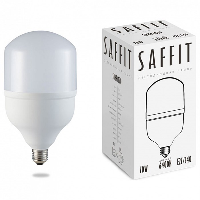 Лампа светодиодная Feron Saffit SBHP1070 E27-E40 70Вт 6400K 55099 - фото 4696884