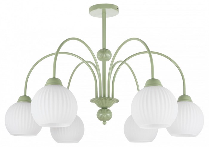 Люстра на штанге MyFar Flora MR2271-6С - фото 4710707