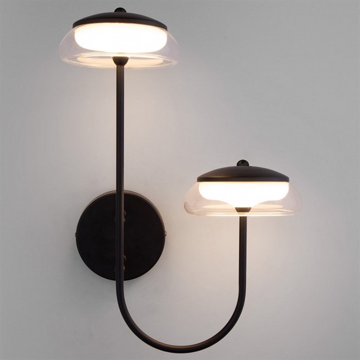 Бра Eurosvet Fungo 50388/2 LED черный - фото 4755176