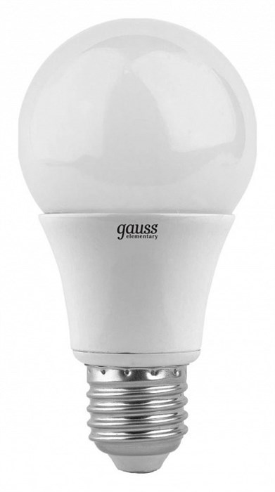 Набор ламп светодиодных Gauss Led Elementary A60 E27 11Вт 3000K 23211P - фото 4757148