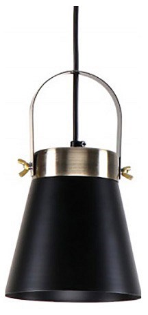 Подвесной светильник Imex MD.3607 MD.3607-1-P BK+AB - фото 4757375