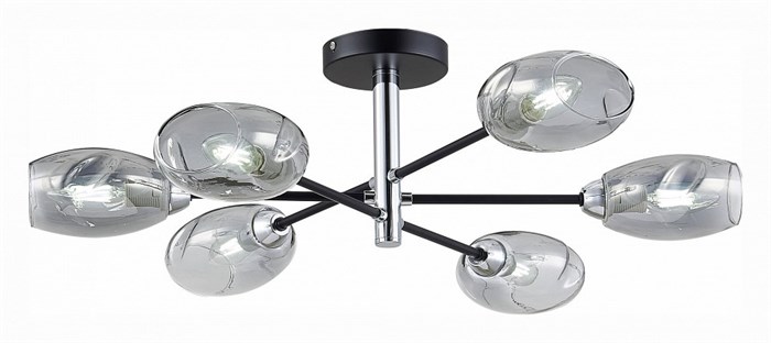 Люстра на штанге EVOLUCE Gloa SLE155512-06 - фото 4765154