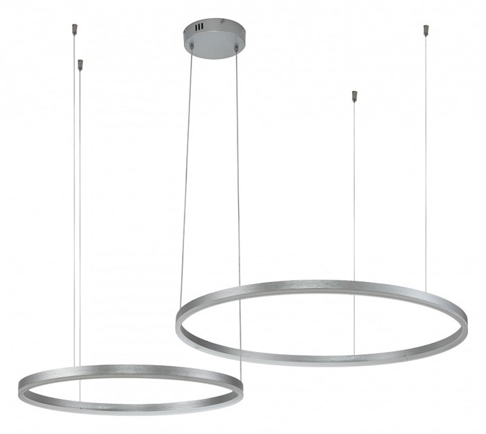 Подвесной светильник Indigo Galass 14001/2P Silver - фото 4766504