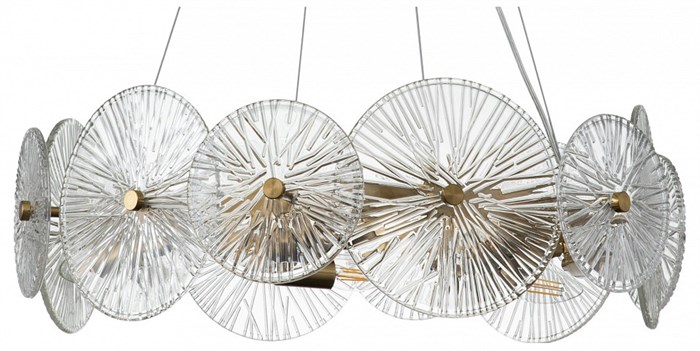 Подвесной светильник Indigo Miele 12021/7P Brass - фото 4766581