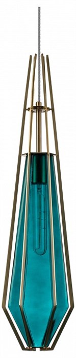 Подвесной светильник Indigo Vista 11012/1P Blue - фото 4766763