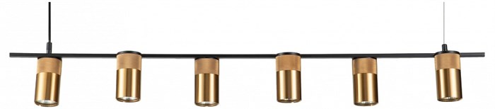 Подвесной светильник Indigo Liberta 11014/6P Gold - фото 4766907
