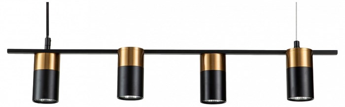 Подвесной светильник Indigo Liberta 11014/4P Black - фото 4766911
