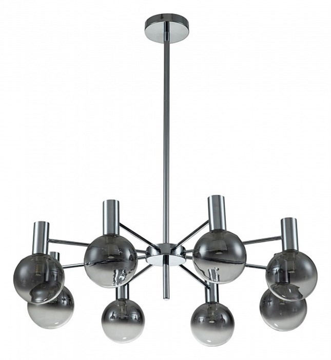 Люстра на штанге Indigo Collana 13015/8R Chrome - фото 4767170
