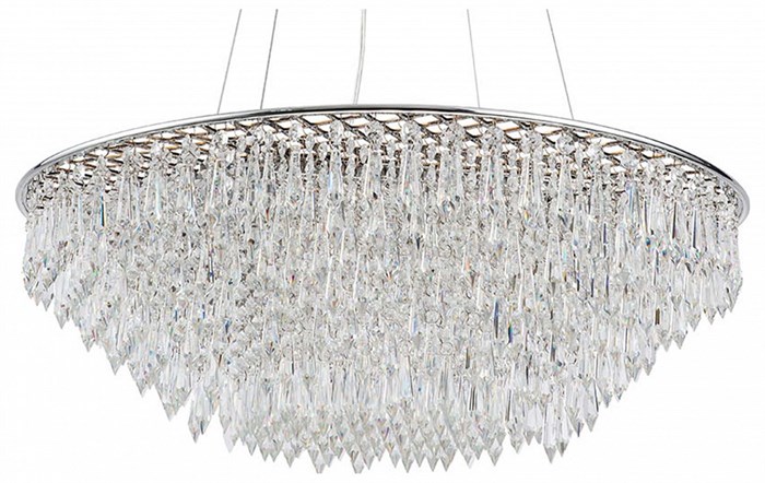 Подвесная люстра Indigo Intrigo 12028/8P Chrome - фото 4767776