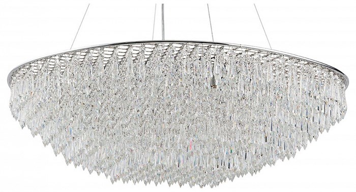 Подвесная люстра Indigo Intrigo 12028/12P Chrome - фото 4767782