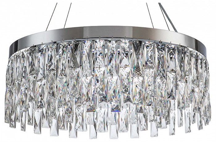 Подвесная люстра Indigo Anna 12029/8P Chrome - фото 4767806